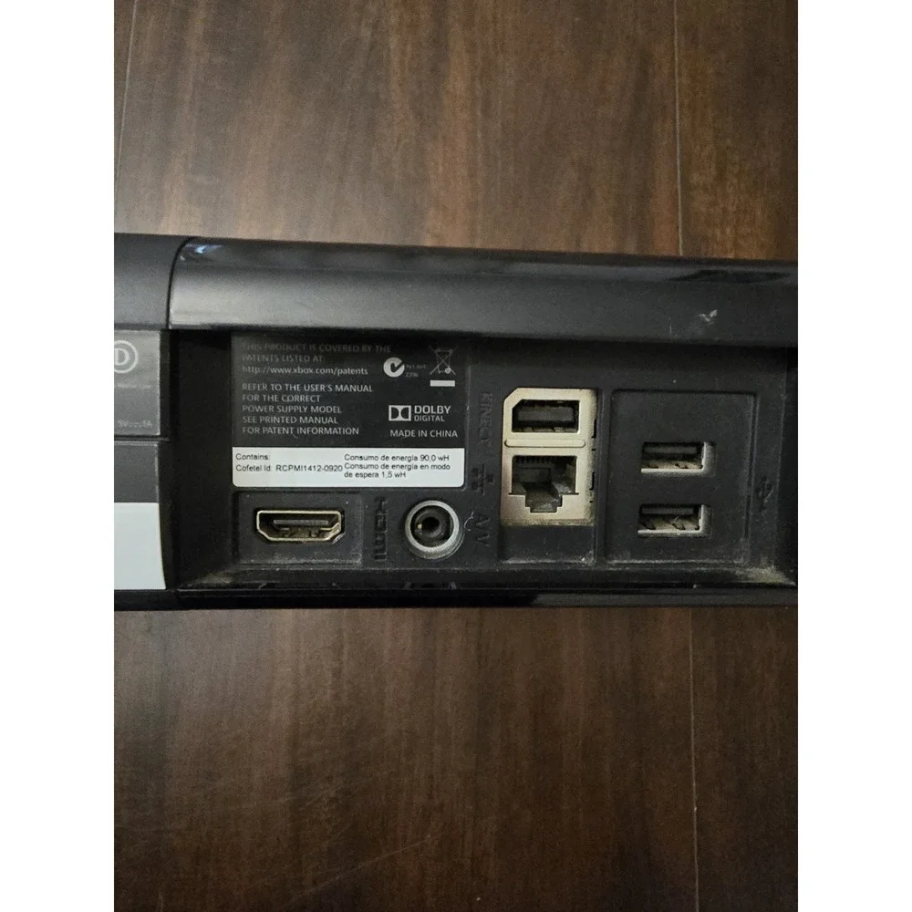 Microsoft Xbox 360 E Bundle | Console, 1 Controller, Power & HDMI Cords, 1 Game